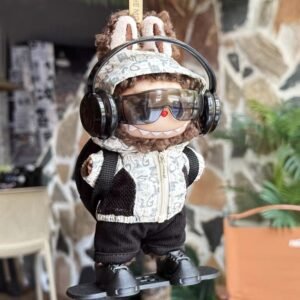 (No Dolls) For POP MART LABUBU The Monsters Plush Doll Replacing Clothes Magician’s Skate Clothing