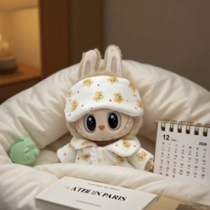 (No Dolls) For POP MART LABUBU The Monsters Plush Doll Replacing Clothes Pajama Set